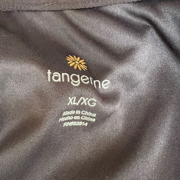 Tangerine Womens Plum Purple Full Zip Lightweight Windbreaker Track Jacket XL - Picture 4 of 7